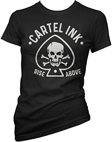 Cartel Ink Women's Rise Above T-Shirt Black XL
