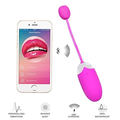 A&M Bullet Egg App Bluetooth Wireless Remote Control Multi-Speed Fun S-ex Toy for Women - Thumbnail 7