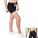 Sport-It Womens Workout Running Cycling Yoga Gym Shorts, 3" Black Athletic High Waisted Short 360 Pocket (Small)