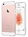 iPhone SE Case, DGtle Anti-Scratches TPU Gel Premium Slim Flexible Soft Bumper Rubber Protective Case Cover for Apple iPhone SE (Clear)