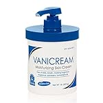 Vanicream Moisturizing Skin Cream with pump for sensitive skin - can be used for eczema, psoriasis, ichthyosis, and itch - dermatologist tested - free of dye, fragrance, and preservatives - 16 oz