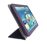 iShoppingdeals - for SKYTEX Skypad 10s 10.1-INCH Tablet SP1020 PU Leather Folio Cover Case, Purple
