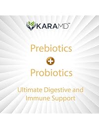 Dr. KaraMD PreBioHealth Doctor Formulado Prebiótico y Probiótico Polvo con Fibra 100% Orgánico