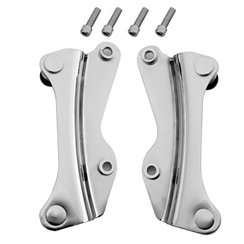 Four Point 4-Point Docking Hardware Kit for Harley Davidson Touring 2014-2017 Chrome