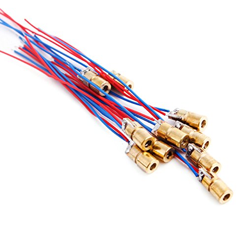 Mini Laser Dot Diode Module 10pcs 5v Laser Diode Module 