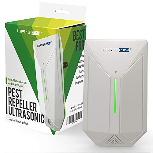 Ultrasonic Pest Repeller - Easy & Humane Way to Reject Rodents Ants Cockroaches Beds Bugs Mosquitos Fly Spiders Rats & Buts - Eco-Friendly & Safe for Human & Home Pets - 1 in Pack Ultrasonic Pest Repeller - Easy & Humane Way to Reject Rodents Ants Cockroaches Beds Bugs Mosquitos Fly Spiders Rats & Buts - Eco-Friendly & Safe for Human & Home Pets - 1 in Pack