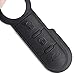 Aupoko Remote Key Shell Case 3 Button Rubber Pad, Fits for Fiat 500 Panda Punto Bravo
