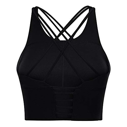 Yxiuexur-Womens-Sports-Bra-Medium-Support-Strappy-Back-Cropped-Tank-Tops-Padded-Workout-Yoga-Longline-Bra