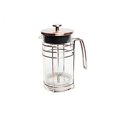 Brooklyn Steel Deco Coffee Press in Brass