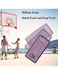 Funda rígida para Samsung Galaxy Note 9 de grado militar con soporte de patín integrado y protector de pantalla