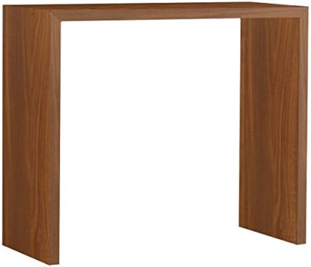 Amazon Co Jp Arne ハイテーブル コンソールテーブル 受付 カウンター カウンターデスク パソコンデスク モダン 幅105cm 奥行き50cm 高さ90cm Zero X hh ブラウン ホーム キッチン