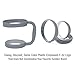 F-32 Handle - 19 COLORS - 20oz Size - Compatible with 20 Oz YETI Tumbler Travel Mug - BPA FREE (20OZ, ZEN GRAY, 1 Count (Pack of 1))