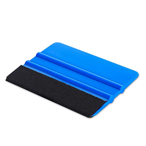 Car Vinyl Wrap Tool Kit, Window Tint Kit Auto Window Tint Installation Tool Kit, 6 in 1 with Mini Squeegee, Felt Squeegee, Film Cutter, Utility Knife& 10PCS Blades