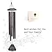 Large Wind Chimes Outdoor Deep Tone - 36 Inch Amazing Grace Wind Chimes with 5 Metal Tubes, Beautiful Memorial Wind Chimes, Perfect Gift for Family and Friends (A Free Card)