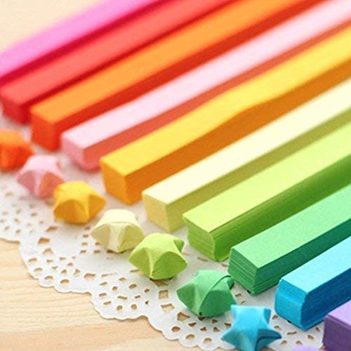 Meiso 1030 Blatt Origami-Sterne-Papierpaket DIY-Papier – 27 Farben