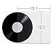 Inner Vinyl Record Sleeve by Record Investor, 50 Pack Crystal Clear 2 Mil LPs Durable Protective Jacket