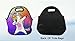 AOTIGO Dab Unicorn Rainbow Lunch Bag Insulated Neoprene Lunch Box Waterproof Tote Bag with Zipper for Kids, Boys, Girls, Women and Men
