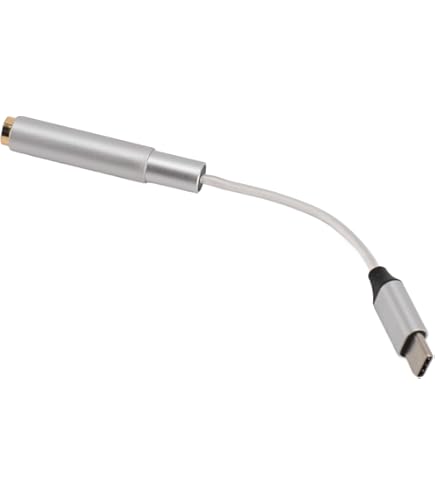 Toddmomy Lot De 2 Câbles Adaptateurs USB-C Vers Audio USB