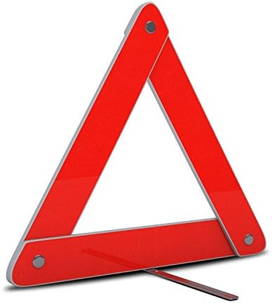 Majic Highly Reflective Emergency Security Safety Triangle for Vehicles 3 PACK
