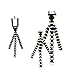 NVTED Portable and Adjustable Tripod Stand Holder, with Mount/Holder, fo Camerar, Cellphone Between 40mm - 88mm