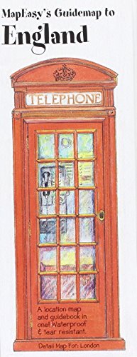 MapEasy's Guidemap to England by MapEasy