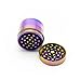 Kemilove New Bright Colours 4-layer Aluminum Herbal Herb Tobacco Grinder Smoke Grinders (Size:40MM)