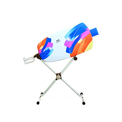 dazzl 360˚ Rotation Sided Ironing Board Patent Pending With Iron Rest-Watercolor