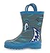 Shark in the Sea - Boy's Rain Boots (Toddler/Little Kid)