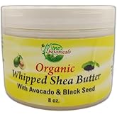 Mine Botanicals Organic Whipped Shea Butter with Avocado & Black Seed