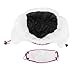 Unisex Kids Teens Girls Boys Faux Fur Winter Warm Trapper Hat with Ear Flaps,Windproof Face Mask Fleece Thermal Outdoor Snow Ski Russian Ushanka Cap Trapper Trooper Pilot Aviator Hat Headwear - Pink -