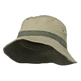 e4Hats.com Big Size Reversible Bucket Hat - Khaki