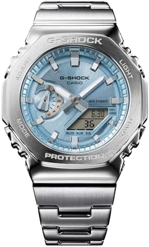 Amazon.com: G-Shock Casio G-Steel GM2110D Analog-Digital Lime
