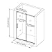 WOODBRIDGE Frameless Sliding Shower, 44
