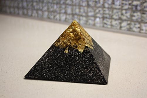 4.13" or 10.5 cm Orgone Pyramid - Orgonite Pyramid EMF Protection, Healing Energy