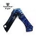 Snake Eye Tactical Heavy Duty Folding Pocket Knife Outdoors Camping Hunting Fishing. (Blue)