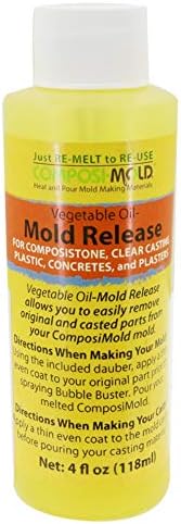 Composimold Non-Toxic Easy Release Formula for Casting and Mould Making - Modelling, Crafts