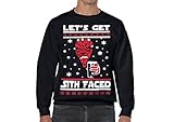 Star Wars Ugly Christmas Sweater Lets Get Sith Faced