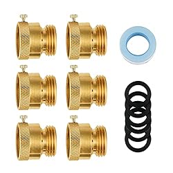 SUNGATOR Anti Siphon Valve, 6-Pack Hose Bib Vacuum