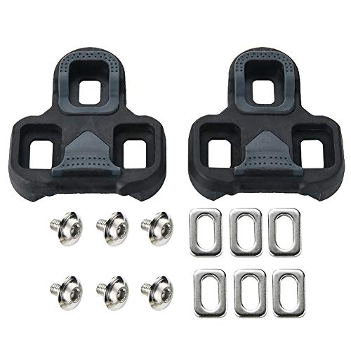 scgtpapadc Self-Locking Bicycle Pedal Cleat 4.5 Degrees Road Bike Lock Plate for Look KEO