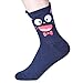 Mascot Anime Character Crew Socks (Onesize, 4 Pairs)