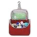 MOUNTAINTOP Toiletry Bag for Camping Travel Men Women Water-resistant with Hanging Hook, 7.1 x 2.4 x 9.3-Inch