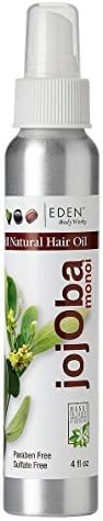 Eden BodyWorks Jojoba Monoi Hair Oil, 4 Ounce by Eden Bodyworks
