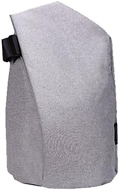 CustomHomme Men's Secret Back Compartment Laptop Backpack One Size Gray