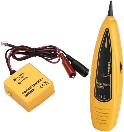 Wire Tracer &amp; Circuit Tester with RJ-11 Plug and Alligator Clips (Tone and Probe Kit) by PT Enterprise
