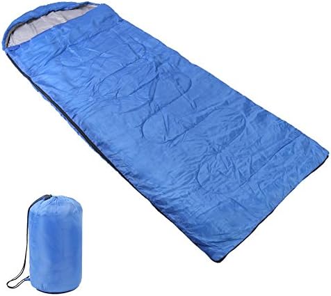 Cofunia Lightweight Sleeping Bag for Camping, Backpacking, Hiking Trekking Sports (Dark Blue)