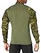 TRU-SPEC Men's T.R.U. 1/4 Zip Combat Shirt, Multicam Tropic, Large Long