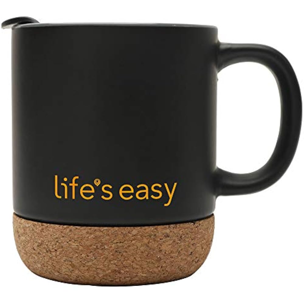 12 Oz. Matte Black Coffee Mug Sets, Ceramic Mugs With