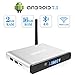 Android 7.1 TV Box Dolamee D7 Android Box Amlogic S905 Quad Core 2GB RAM 16GB ROM Built-in WiFi and Bluetooth 4.0 for 4K UHD Playing