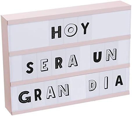 Home Gadgets Caja de Luz 85 Letras 32 cm: Amazon.es: Hogar