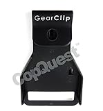 GearClip Duty Belt Hanger - All Leather Belts with Metal Buckles